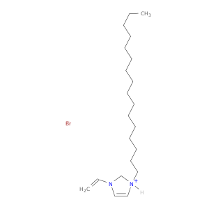 1H-Imidazolium, 1-ethenyl-3-hexadecyl-, bromide