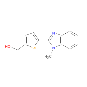 2-Selenophenemethanol, 5-(1-methyl-1H-benzimidazol-2-yl)-