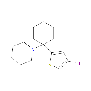 Piperidine, 1-[1-(4-iodo-2-thienyl)cyclohexyl]-