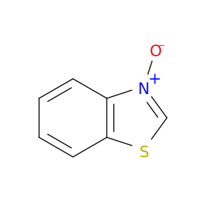 Benzothiazole, 3-oxide