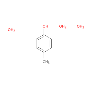 Phenol, 4-methyl-, trihydrate