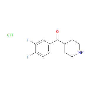 (3,4-二氟苯基)-哌啶-4-甲酮盐酸盐