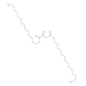 Butanedioic acid, methylene-, ditetradecyl ester