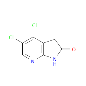 4,5-二氯-1,3-二氢-2H-吡咯[2,3-B]吡啶-2-一