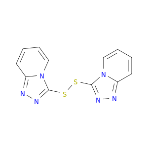 1,2,4-三唑泊[4,3-A]吡啶,3,3'-dithiobis-