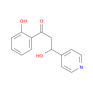 1-Propanone,3-hydroxy-1-(2-hydroxyphenyl)-3-(4-pyridinyl)-