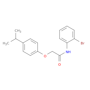 N-(2-Bromophenyl)-2-(4-isopropylphenoxy)acetamide