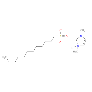 1H-Imidazolium, 1,3-dimethyl-, 1-dodecanesulfonate