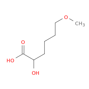 Hexanoic acid, 2-hydroxy-6-methoxy-