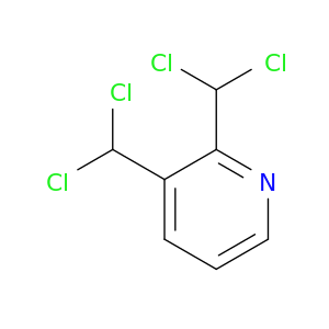 Pyridine, 2,3-bis(dichloromethyl)-