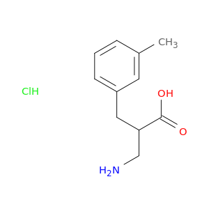 3-Amino-2-[(3-methylphenyl)methyl]propanoic acid hydrochloride