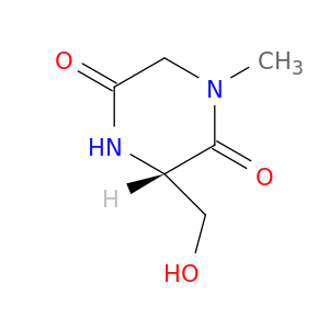 (S)-3-(Hydroxymethyl)-1-methylpiperazine-2,5-dione