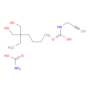 Carbamic acid,2-propynyl-, 2-ethyl-2-(hydroxymethyl)hexyl ester carbamate (ester) (8CI)