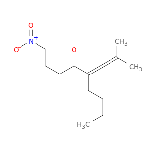 4-Nonanone, 5-(2-methyl-1-propenylidene)-1-nitro-