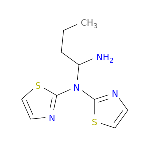 N,N-BIS(1,3-THIAZOL-2-YL)BUTANE-1,1-DIAMINE