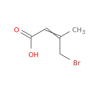 2-Butenoicacid, 4-bromo-3-methyl-