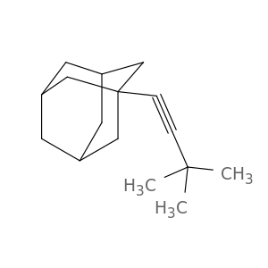 Tricyclo[3.3.1.13,7]decane,1-(3,3-dimethyl-1-butyn-1-yl)-