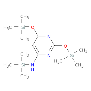 4-Pyrimidinamine, N-(trimethylsilyl)-2,6-bis[(trimethylsilyl)oxy]-