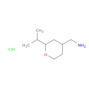 [2-(Propan-2-yl)oxan-4-yl]methanamine hydrochloride