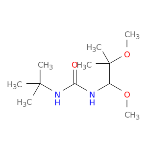 Urea, N-(1,2-dimethoxy-2-methylpropyl)-N'-(1,1-dimethylethyl)-