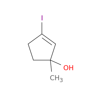 2-Cyclopenten-1-ol, 3-iodo-1-methyl-