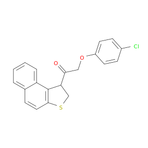 2-(4-chlorophenoxy)-1-(1,2-dihydronaphtho[2,1-b]thiophen-1-yl)ethanone