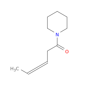 Piperidine, 1-(1-oxo-3,4-hexadienyl)-