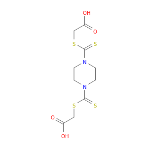 Acetic acid,2,2'-[1,4-piperazinediylbis(carbonothioylthio)]bis- (9CI)