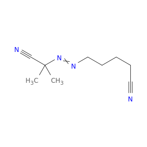Pentanenitrile, 5-[(1-cyano-1-methylethyl)azo]-