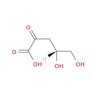 (4r)-4,5-dihydroxy-2-oxopentanoic acid