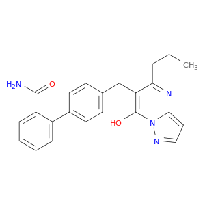 [1,1'-Biphenyl]-2-carboxamide,4'-[(7-hydroxy-5-propylpyrazolo[1,5-a]pyrimidin-6-yl)methyl]-