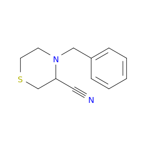 4-benzylthiomorpholine-3-carbonitrile