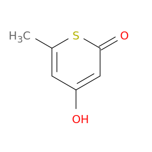 2H-Thiopyran-2-one, 4-hydroxy-6-methyl-