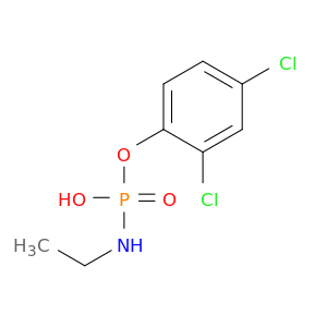 2,4-dichlorophenyl hydrogen ethylphosphoramidate