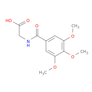 N-(3,4,5-三甲氧苯甲酰基)甘氨酸