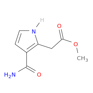 1H-Pyrrole-2-aceticacid, 3-(aminocarbonyl)-, methyl ester