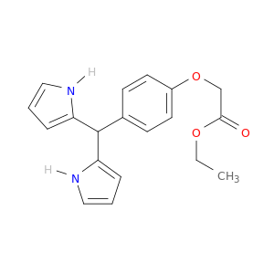 乙酸乙酯2-[4-(二-1H-吡咯-2-基甲基)苯氧基]