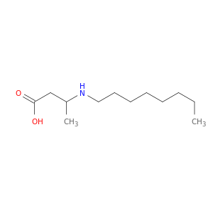 Butanoic acid, 3-(octylamino)-