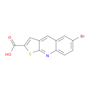 Thieno[2,3-b]quinoline-2-carboxylic acid, 6-bromo-