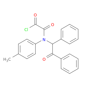 Acetyl chloride, [(4-methylphenyl)(2-oxo-1,2-diphenylethyl)amino]oxo-