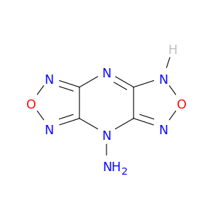 1H,4H-BIS[1,2,5]OXADIAZOLO[3,4-B:3',4'-E]PYRAZIN-4-AMINE
