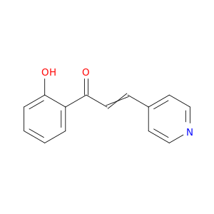 2-Propen-1-one, 1-(2-hydroxyphenyl)-3-(4-pyridinyl)-
