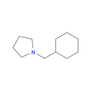 Pyrrolidine, 1-(cyclohexylmethyl)-