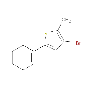Thiophene, 3-bromo-5-(1-cyclohexen-1-yl)-2-methyl-