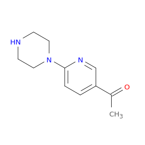 Ethanone,1-[6-(1-piperazinyl)-3-pyridinyl]-