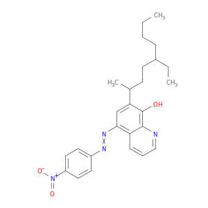 8-Quinolinol, 7-(4-ethyl-1-methyloctyl)-5-[(4-nitrophenyl)azo]-
