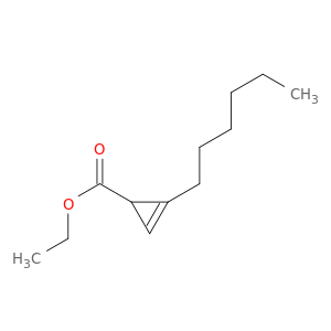 2-Cyclopropene-1-carboxylic acid, 2-hexyl-, ethyl ester