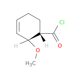 3-Cyclohexene-1-carbonylchloride, 2-methoxy-, (1S-cis)- (9CI)