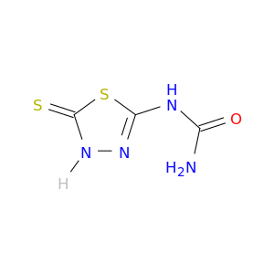 Urea, (4,5-dihydro-5-thioxo-1,3,4-thiadiazol-2-yl)-