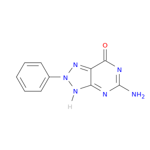 5-amino-2-phenyl-2,3-dihydro-7h-[1,2,3]triazolo[4,5-d]pyrimidin-7-one